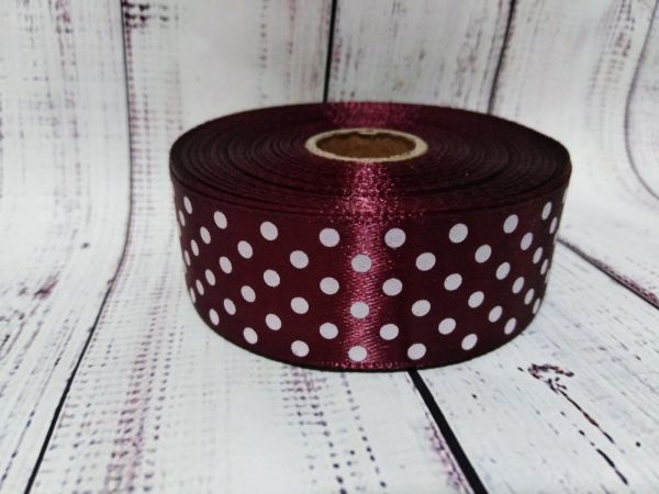 Стрічка атласна. Ширина 2,5 см. №37