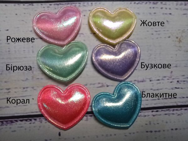Серце Бірюза Розмір 18*22 мм