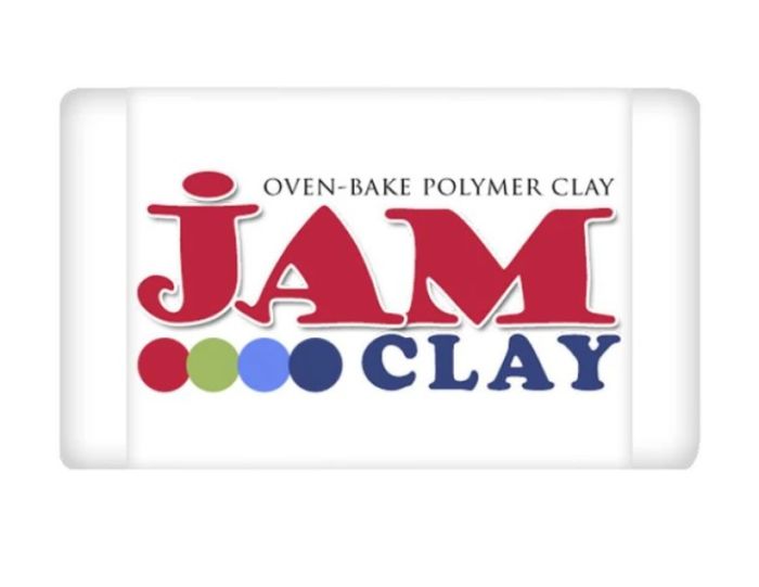 Пластика "Jam Clay"  5018101 Зефір (Білий), 20г