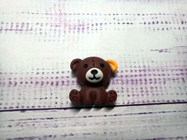 Серединка 15*14 мм Ведмедик 1 шт