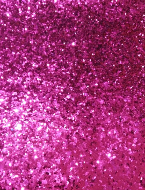 Екошкіра 20*30 см Крупний глітер Малинова 1 лист