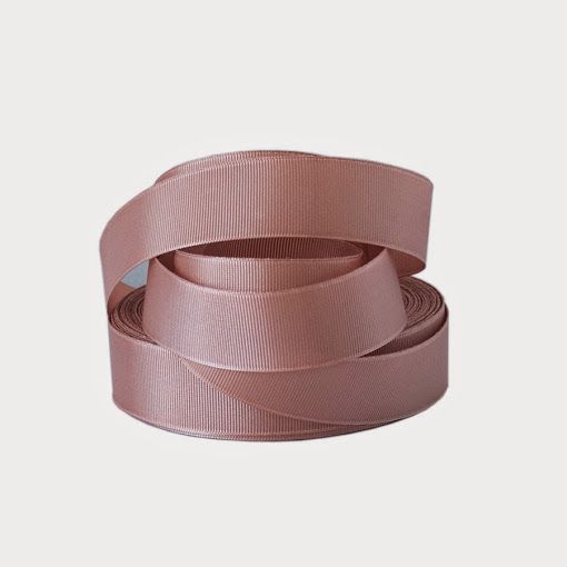 Репсова стрічка 9 мм. Світло-коричневий