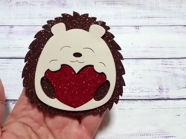Їжачок 8 см Коричневий 1 шт