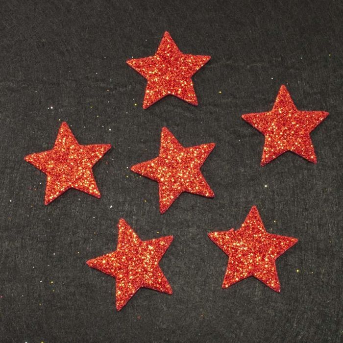 Патч из фоамирана. Звезда. Красная