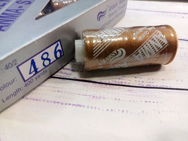 Нитки швейні Ideal/Anma 40/2 № 486