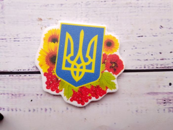 Планер тризуб з маками